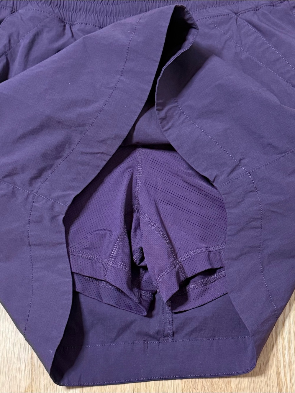 Duluth Trading Alaskan Hardgear Access Point Pull On Skort Skirt Purple 10 - Picture 10 of 11